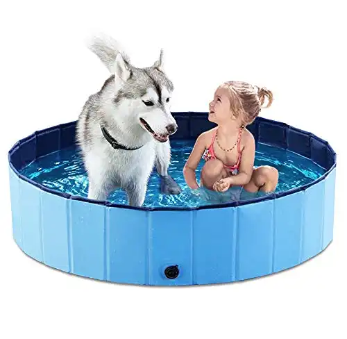 Jasonwell Foldable Dog Pet Bath Pool