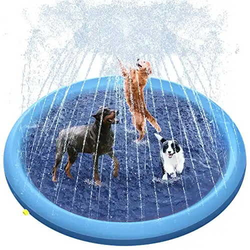 Raxurt Splash Pad Dog Pool